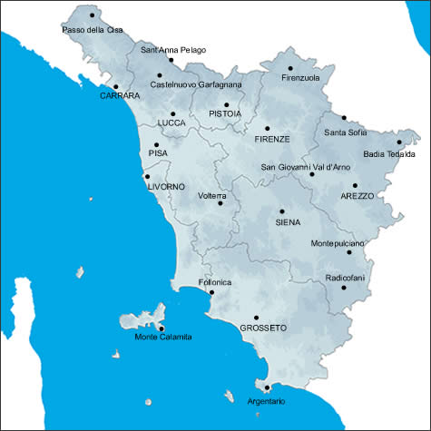 Clicca sulle stazioni per vedere i dati